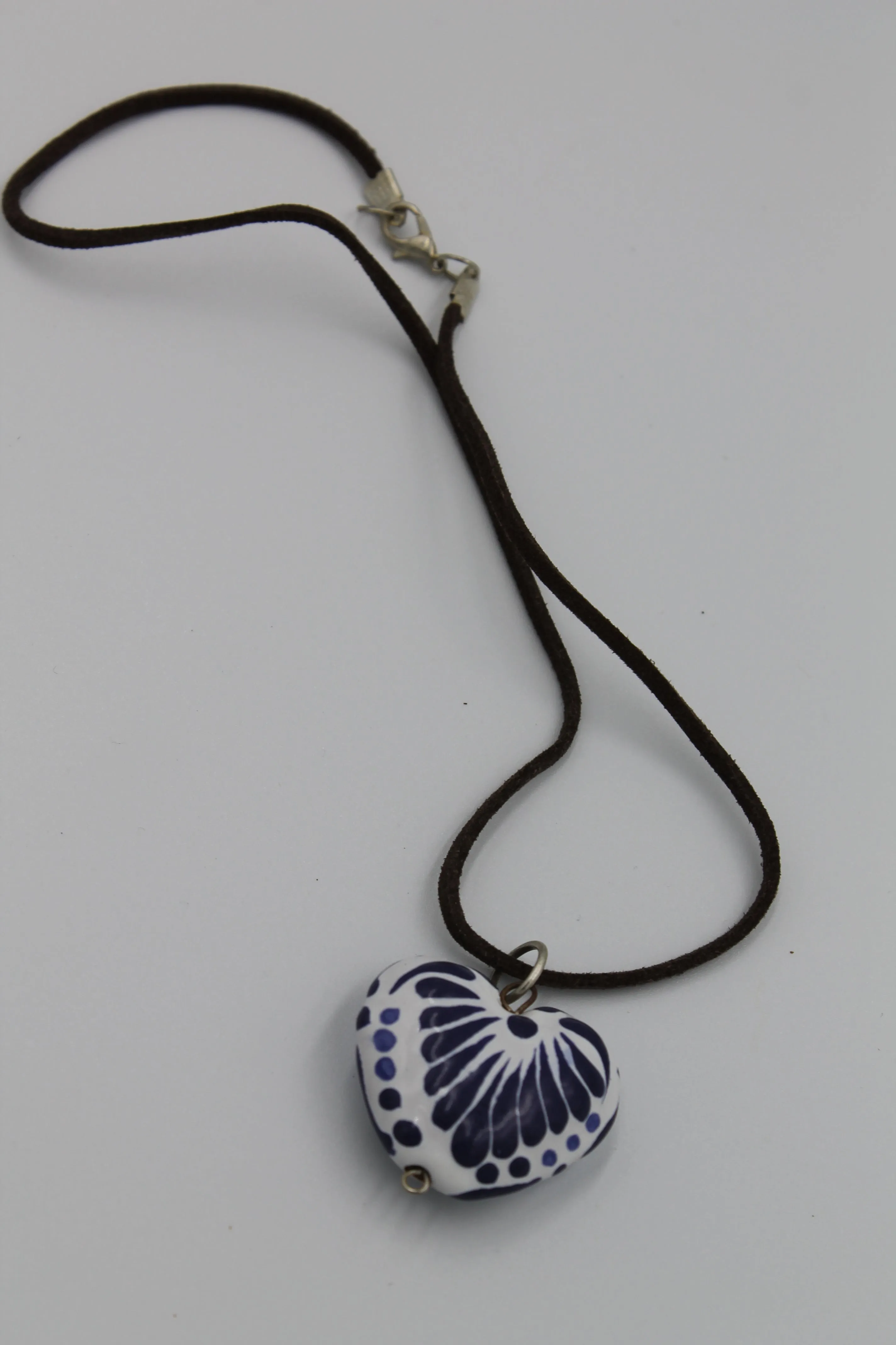 Ceramic Heart Talavera Necklaces