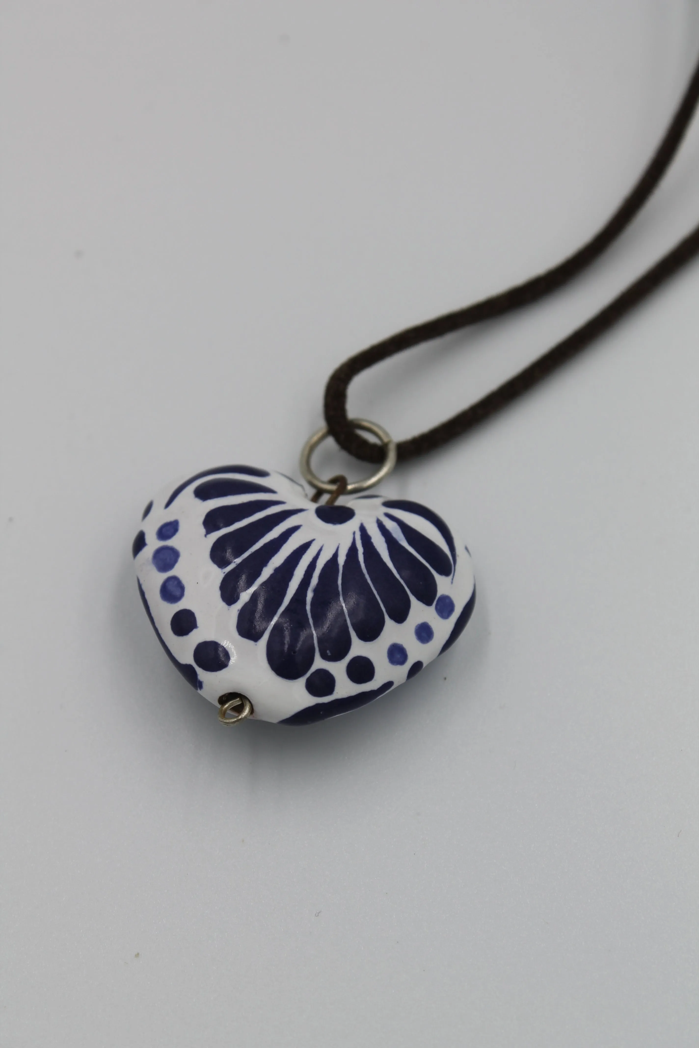 Ceramic Heart Talavera Necklaces