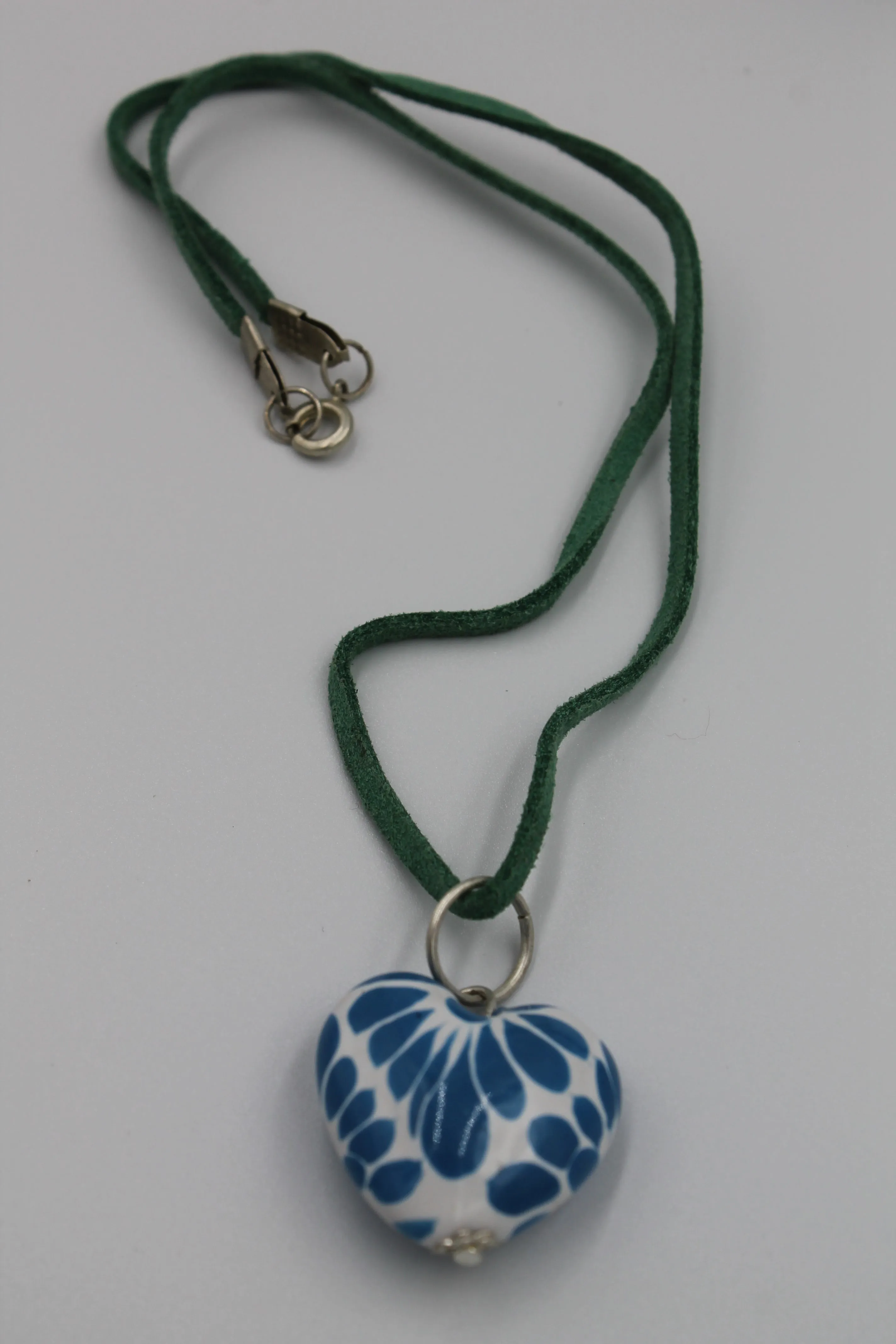 Ceramic Heart Talavera Necklaces