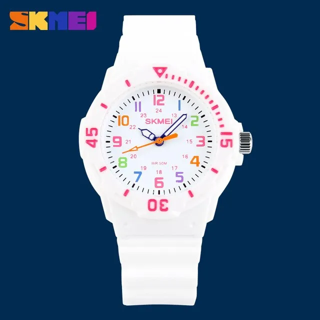 Children Wristwatches Kids Clock Boys Girls Students Watch Brand SKMEI Watches 50m Waterproof Quzrtz Watches relogios feminino