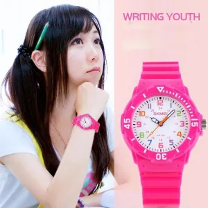 Children Wristwatches Kids Clock Boys Girls Students Watch Brand SKMEI Watches 50m Waterproof Quzrtz Watches relogios feminino
