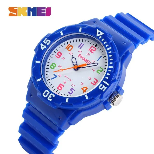 Children Wristwatches Kids Clock Boys Girls Students Watch Brand SKMEI Watches 50m Waterproof Quzrtz Watches relogios feminino