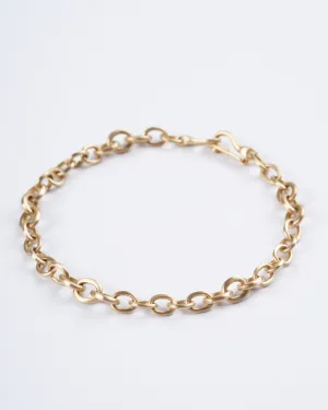 city link extra small bracelet - yellow gold