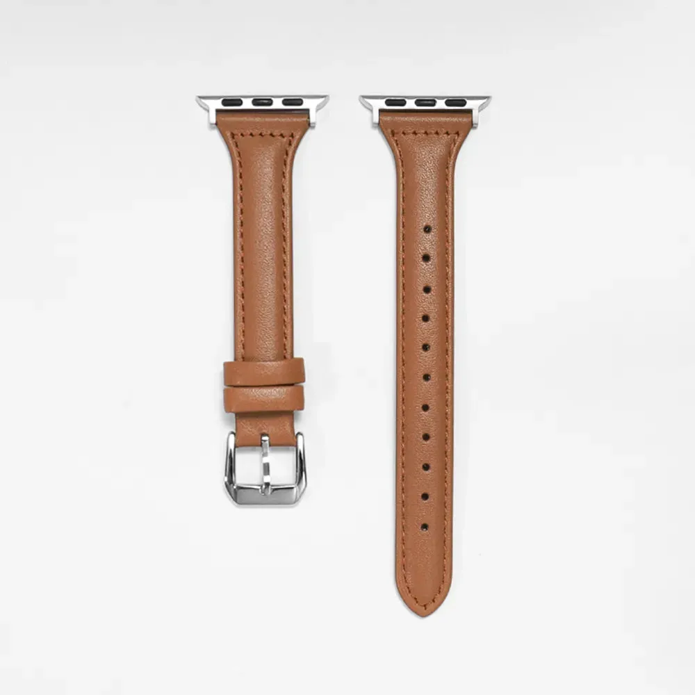 Classic Chic Leather Bracelets for Apple Watch