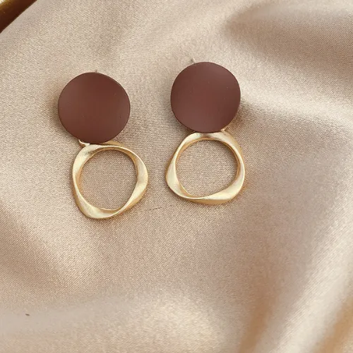 Contemporary Drop Earrings