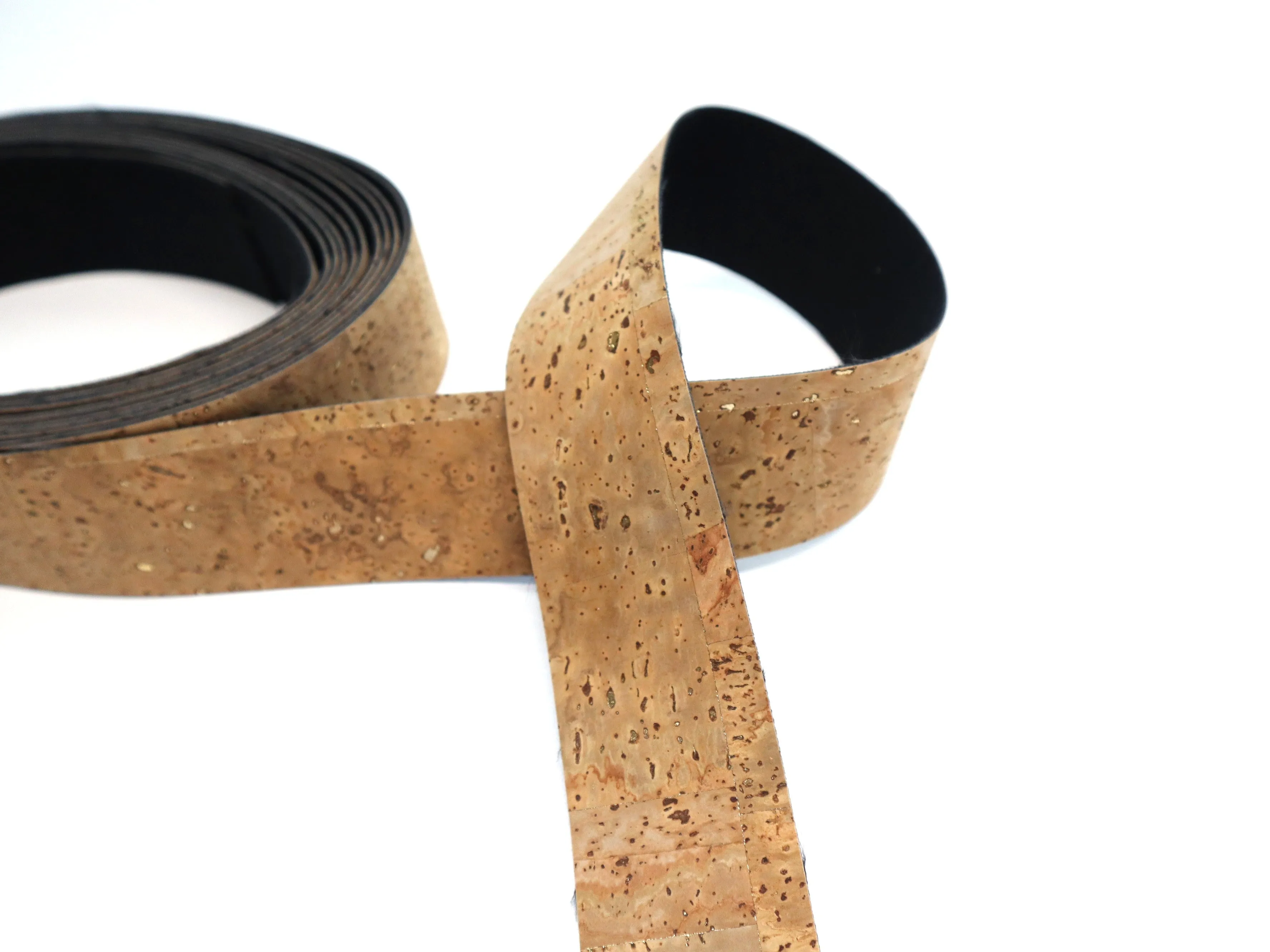 Cork Ribbon By the Yard - Gilded Grain