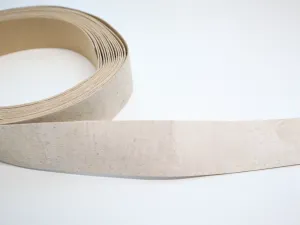 Cork Ribbon By the Yard - White