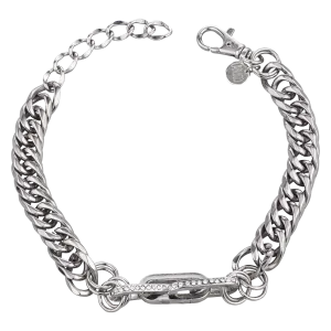 CRYSTAL BUCKLE NECKLACE