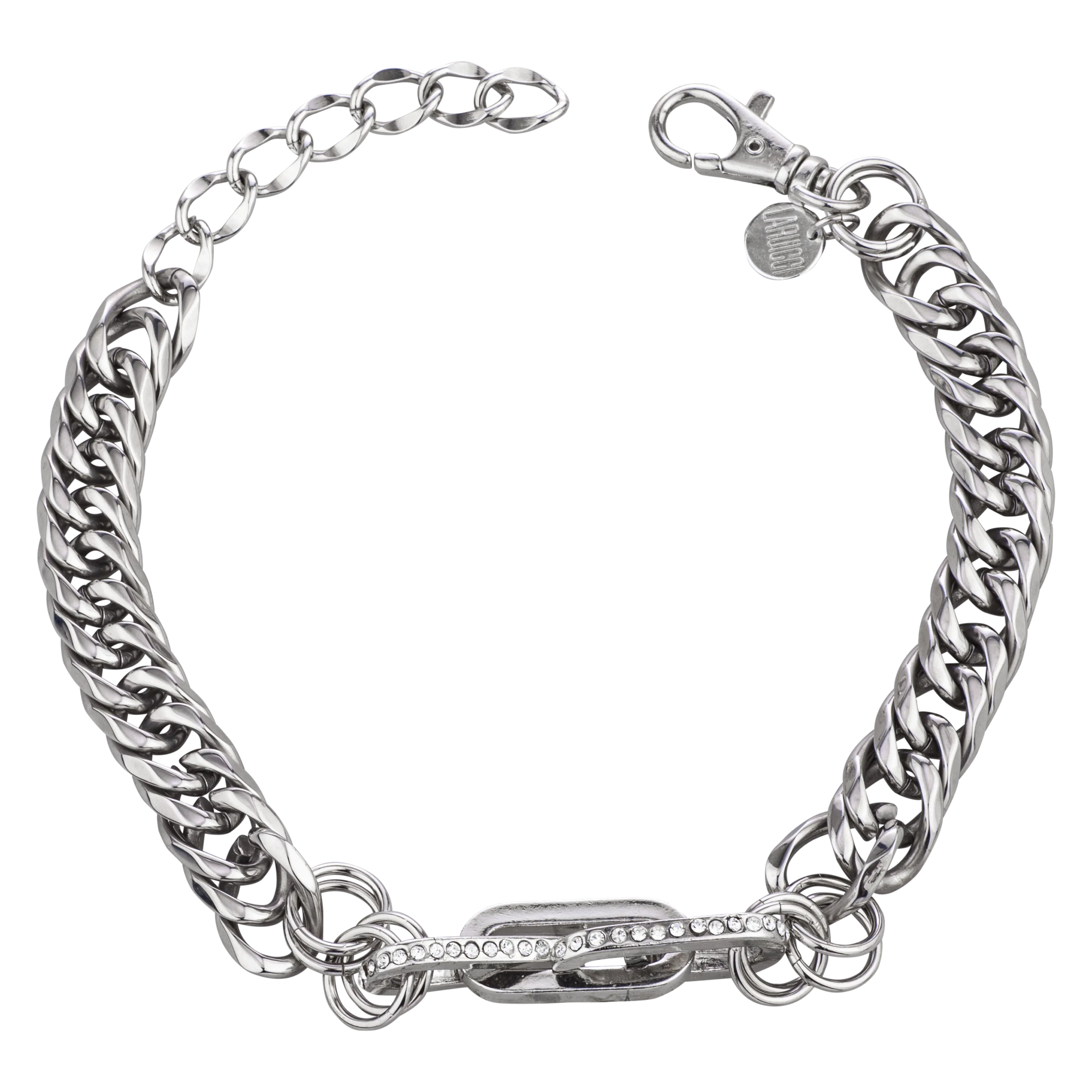 CRYSTAL BUCKLE NECKLACE