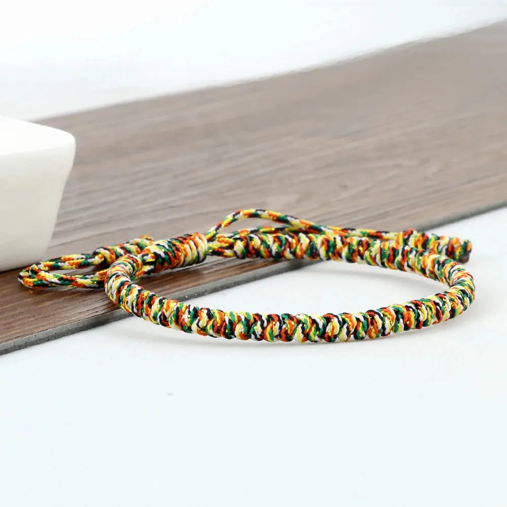 Culture Buddhism Braid Bracelets