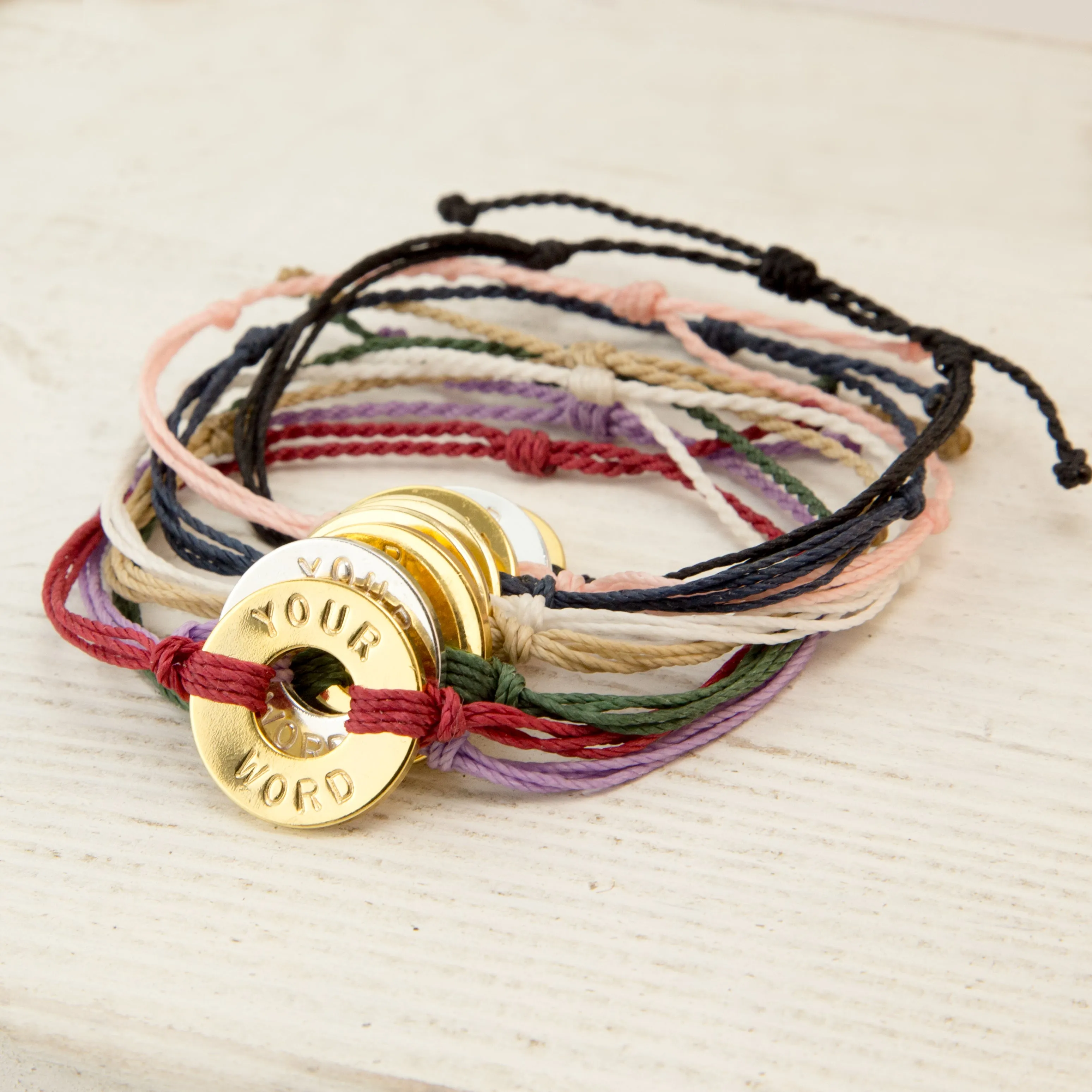 Custom Twist Bracelets With Shipping