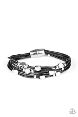 Cut the Cord Black Paparazzi Bracelet