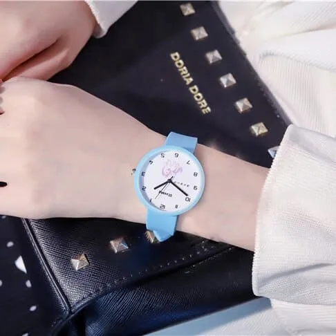 Cute UnicornPatterned Quartz Wristwatches