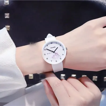 Cute UnicornPatterned Quartz Wristwatches