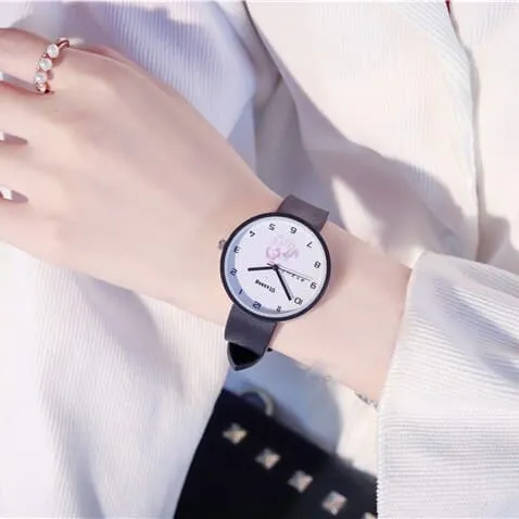 Cute UnicornPatterned Quartz Wristwatches