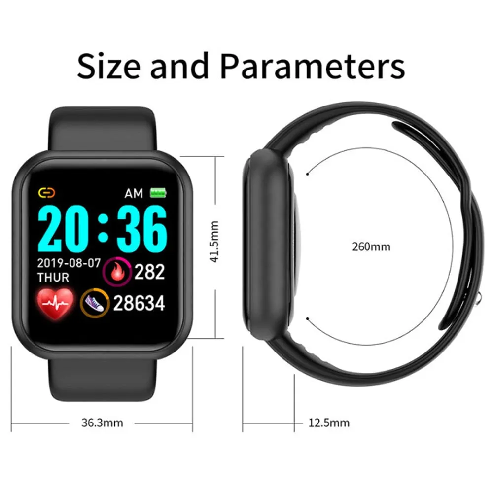 D20 Smart Watch Replacement Strap Only (Set of 3)