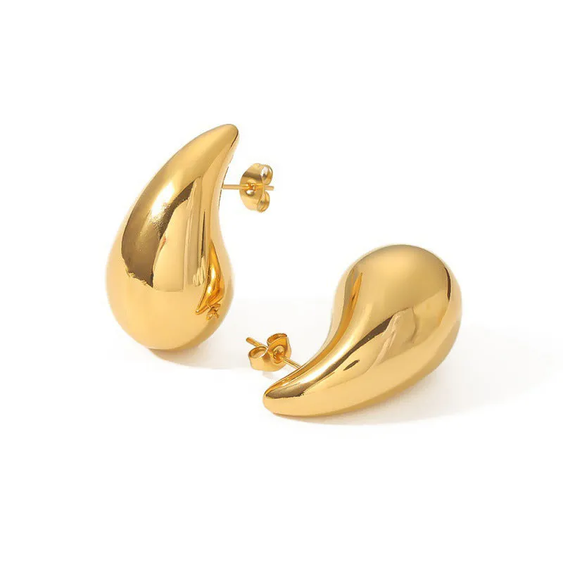 Dalia™ | Water Drop Titanium Earrings