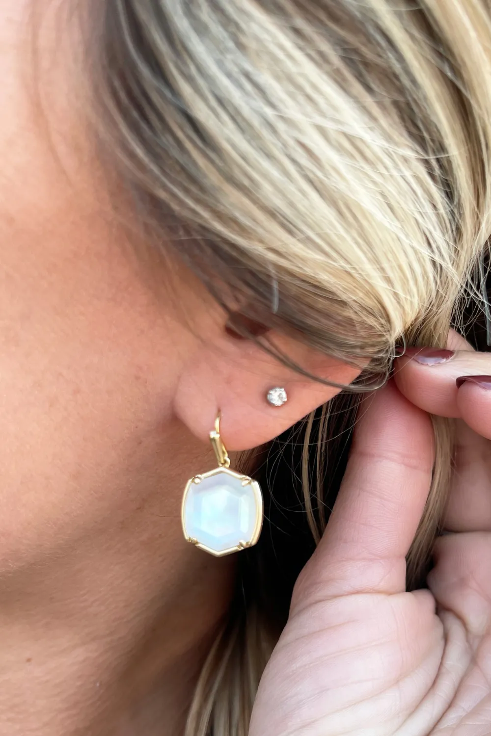 Davis Small Drop Earrings