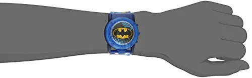 DC Comics Boys Analog Watch (Blue/Plastic Strap)