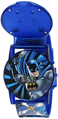 DC Comics Boys Analog Watch (Blue/Plastic Strap)