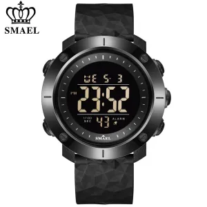 Digital Watch SMAEL Men Sports Watch Alarm Stop Watches Waterproof Multifunction Outdoor Wristwatch Male Army Relogio Masculino