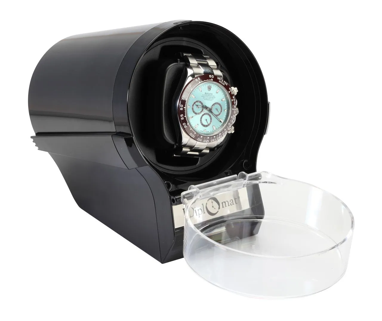 Diplomat Economy Collection Single Watch Winder - Black