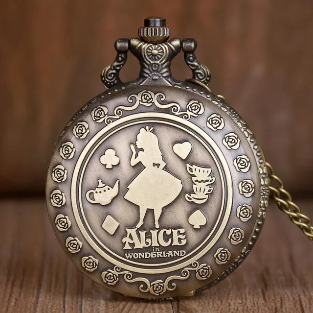 Doctor Who Theme Eye Pattern Hunter Quartz Pocket Watch Vintage Necklace Chain Retro Fob Watch Men Pendant Women Clock Best Gift