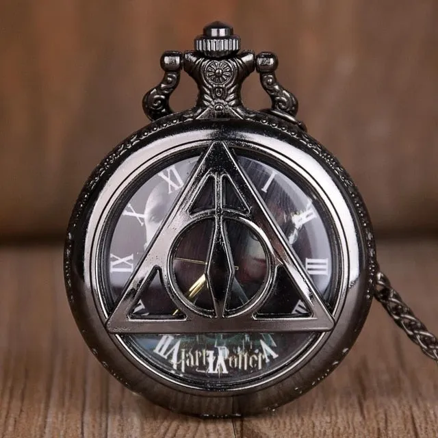Doctor Who Theme Eye Pattern Hunter Quartz Pocket Watch Vintage Necklace Chain Retro Fob Watch Men Pendant Women Clock Best Gift