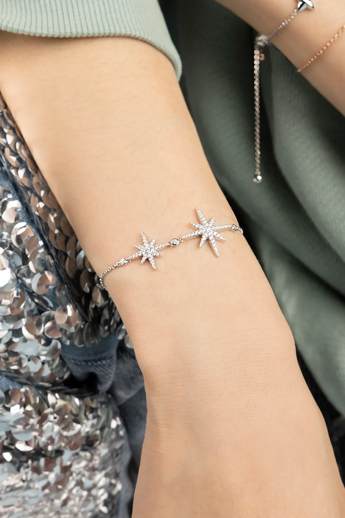 Double Météorites Bracelet