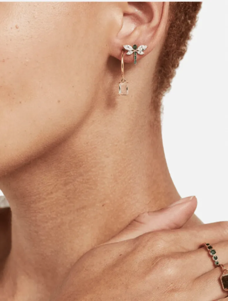 Dragonfly Studs - Gold