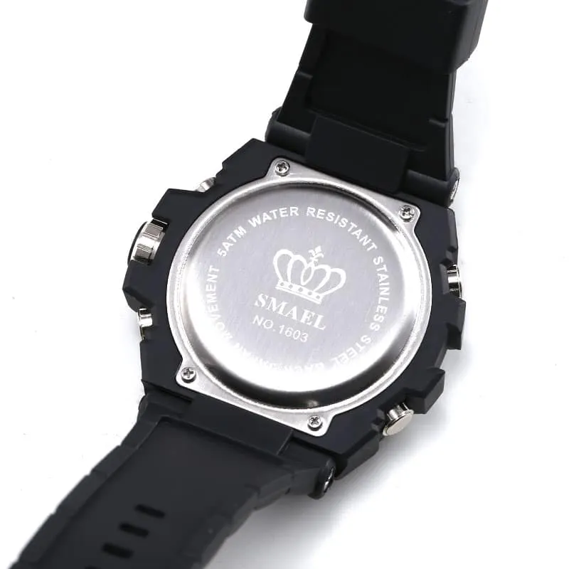 Dual Display  Men's Wrist Watches