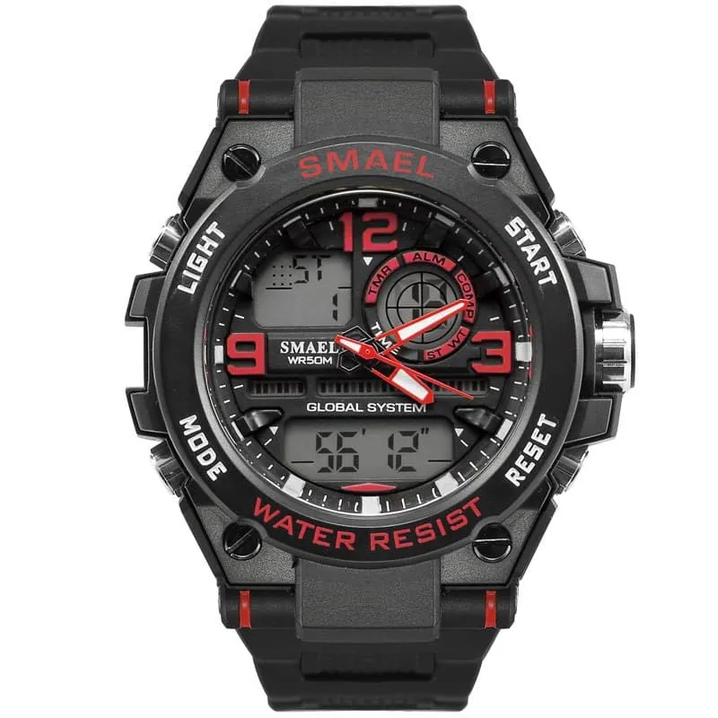 Dual Display  Men's Wrist Watches