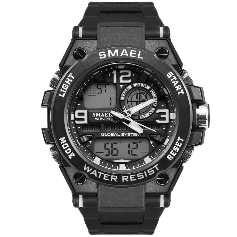 Dual Display  Men's Wrist Watches