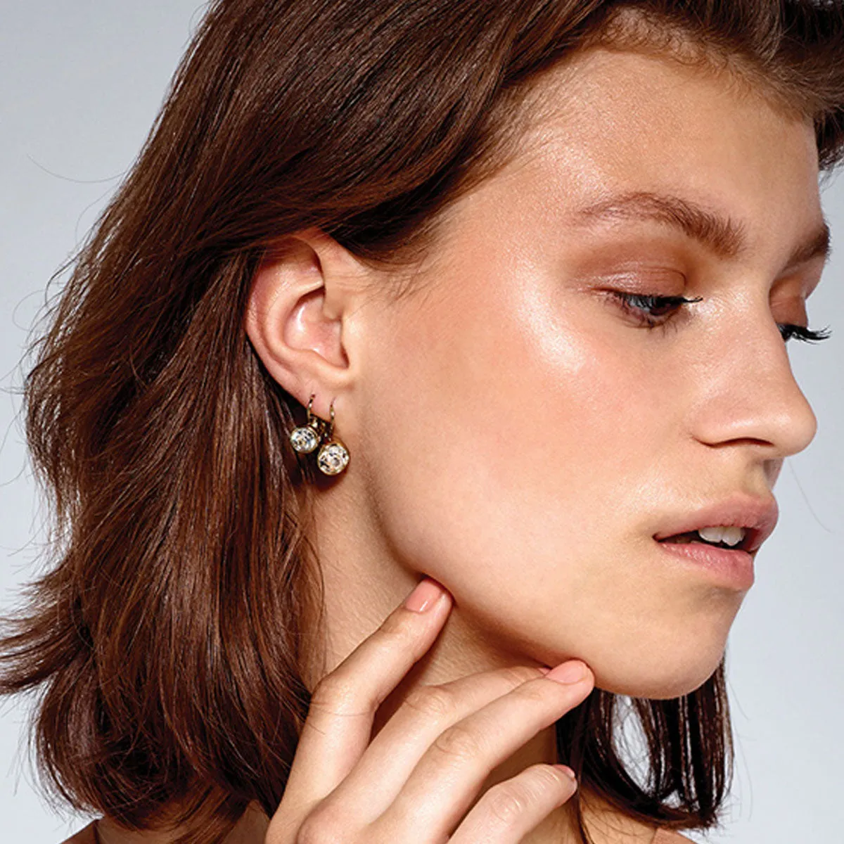 Dyrberg Kern Madu Drop Earrings - Gold