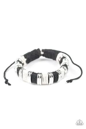Eco Explorer Black Paparazzi Bracelet