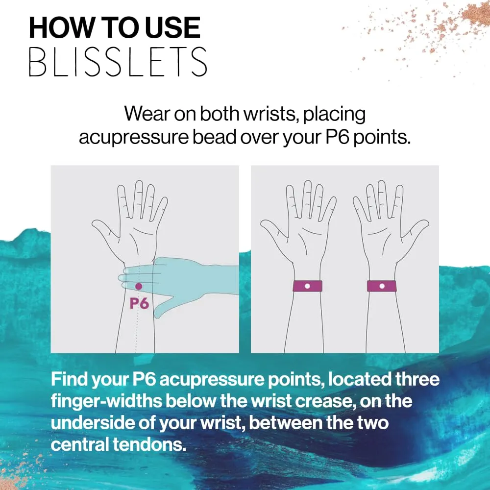 Edith Duo Nausea Relief Bracelets