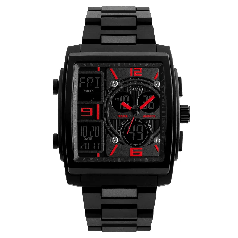 Electronic Dual Display Watches for Men