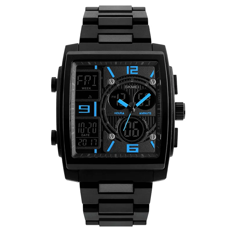 Electronic Dual Display Watches for Men