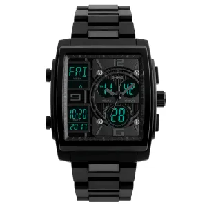 Electronic Dual Display Watches for Men
