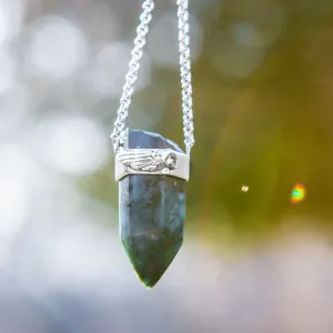 Emerald Point Pendant Necklace