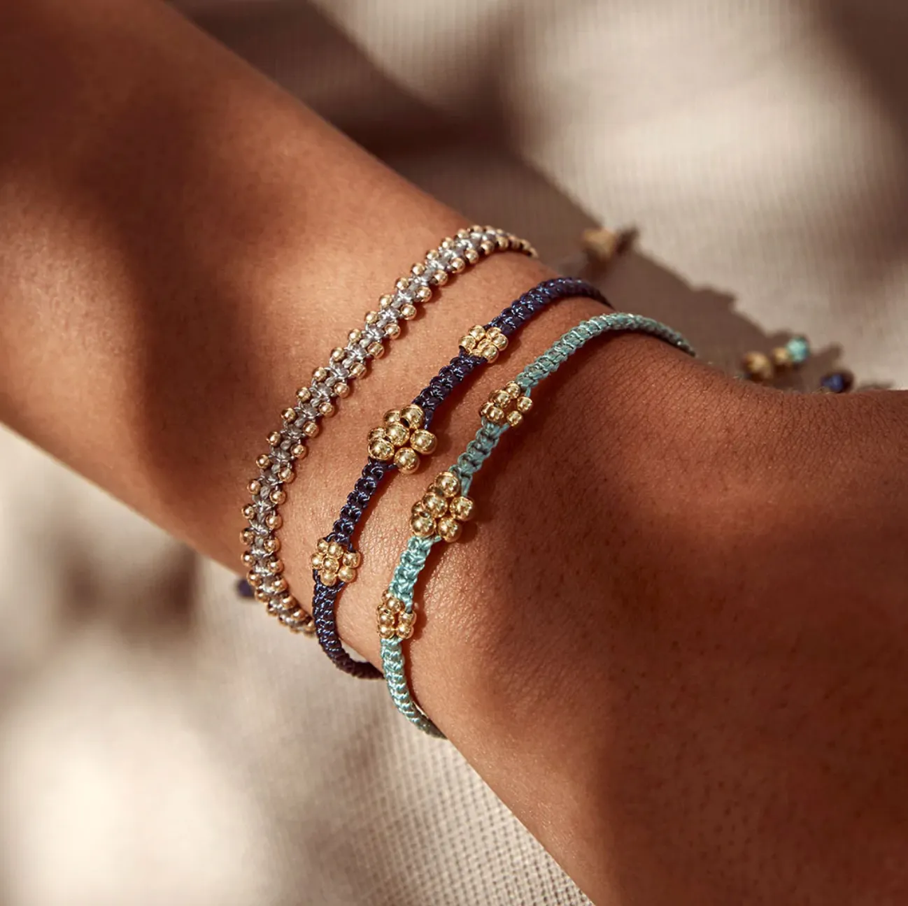 Fairley, Blossom Rope Bracelet | Royal