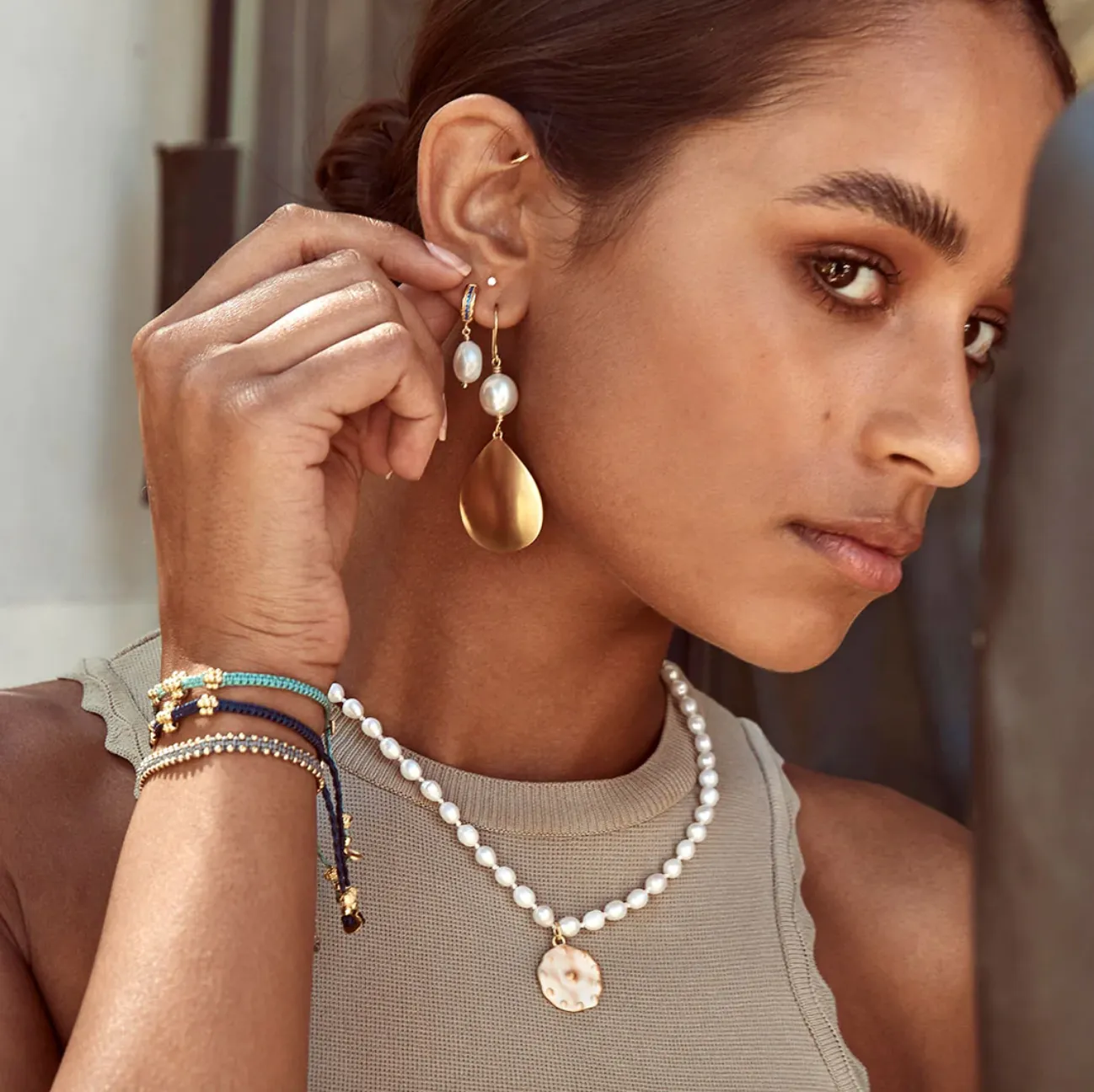 Fairley, Blossom Rope Bracelet | Royal