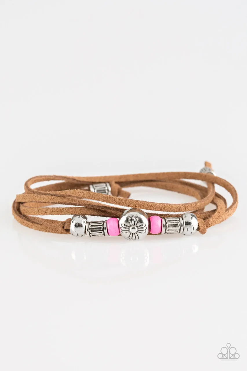 Find Your Way Pink Paparazzi Bracelet
