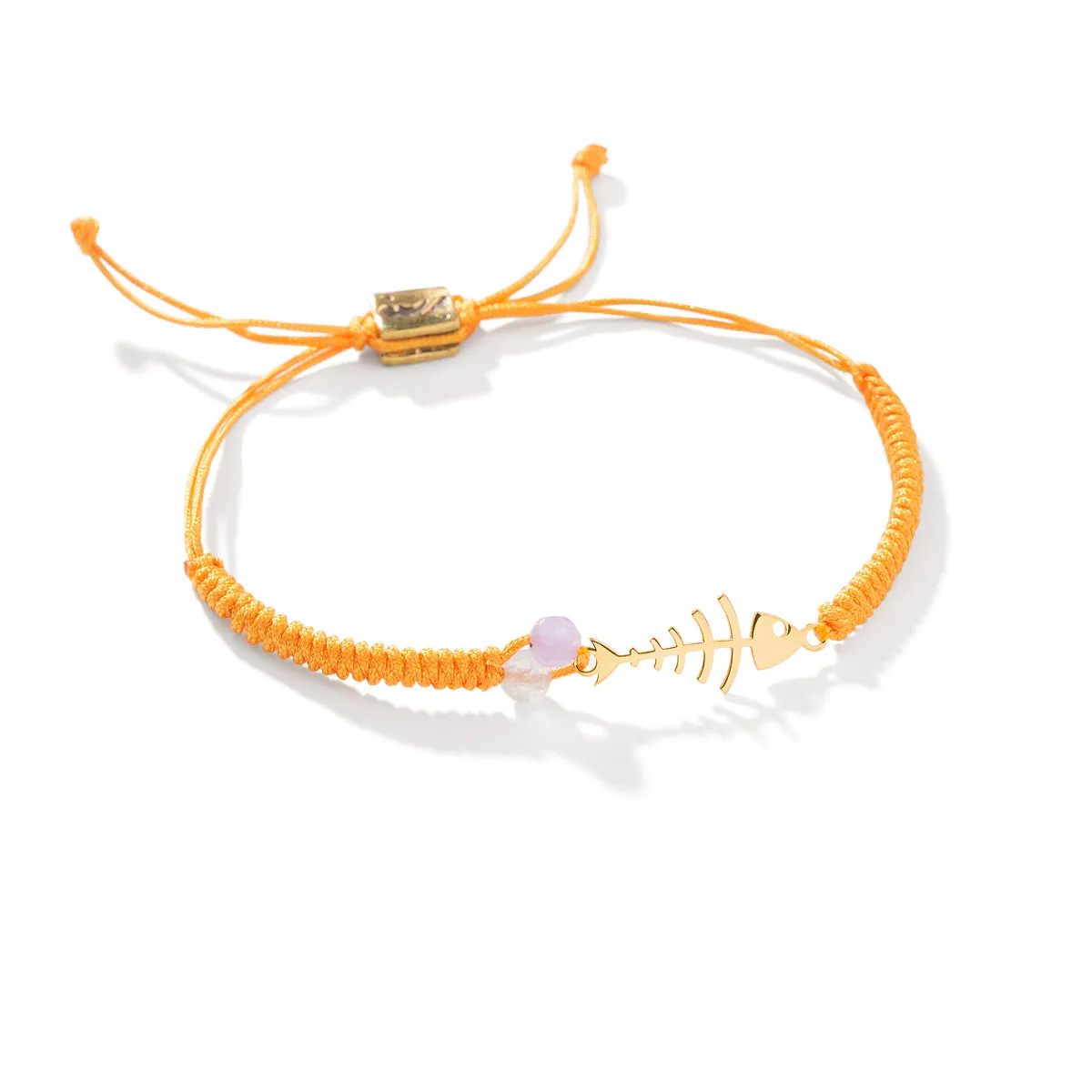 Fish Bone Braided Bracelet
