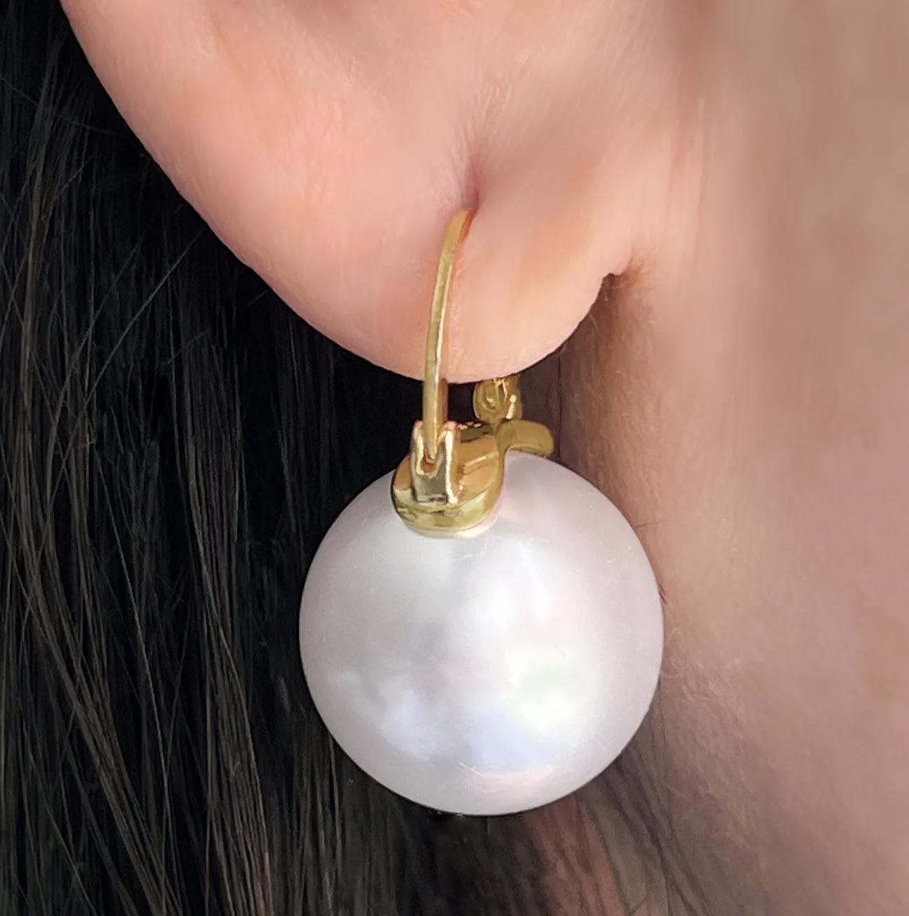 floating pearl drops