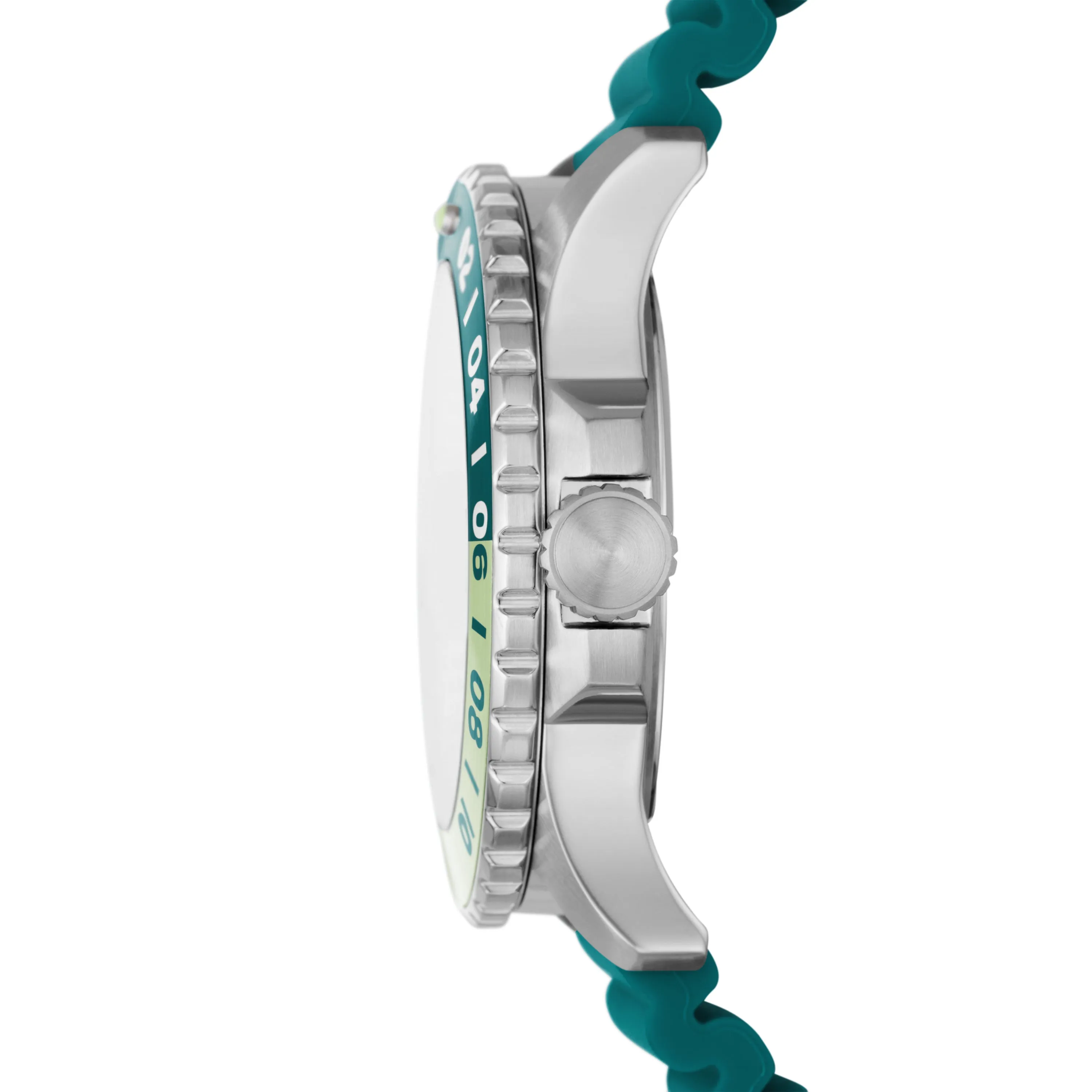 Fossil Blue GMT Oasis Silicone Watch