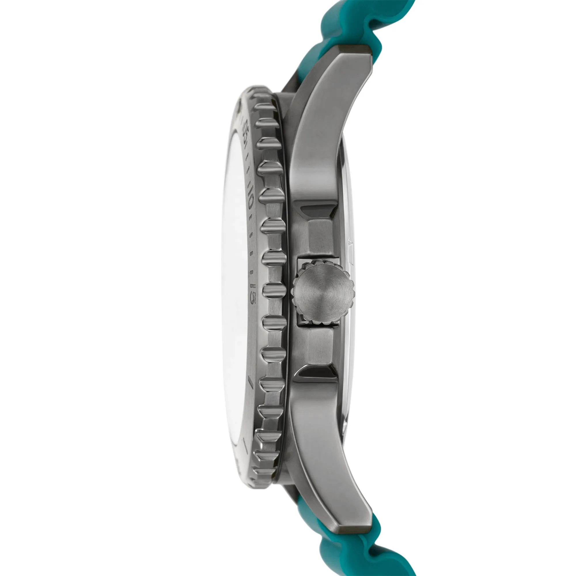 Fossil Blue Three-Hand Date Oasis Silicone Watch