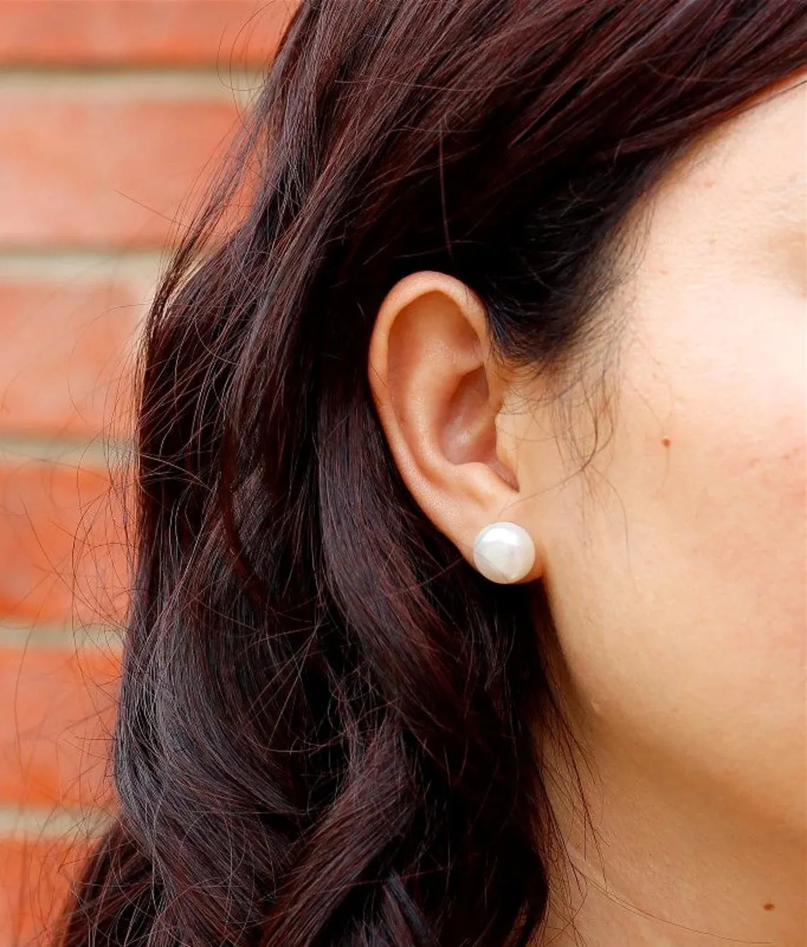Freshwater Pearl Stud Earrings