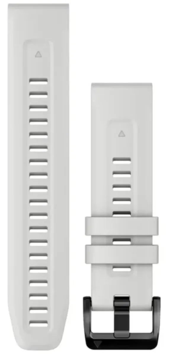 Garmin Strap QuickFit 22 Carrera White Silicone