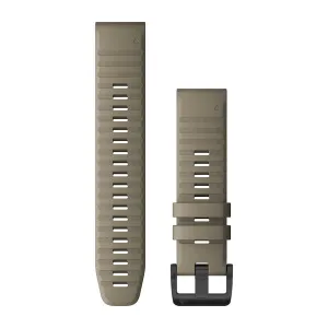 Garmin Strap QuickFit 22 Dark Sandstone Silicone